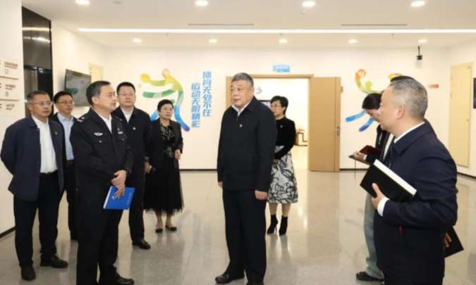 郑立伟带队调研督导市七届残运会开幕式筹备工作