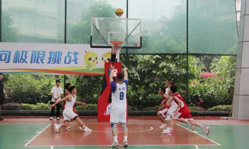 三人制聋人篮球赛开赛