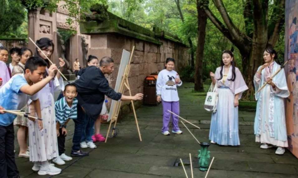 国潮风正起 钓鱼城景区宋风范儿 真的很可以~