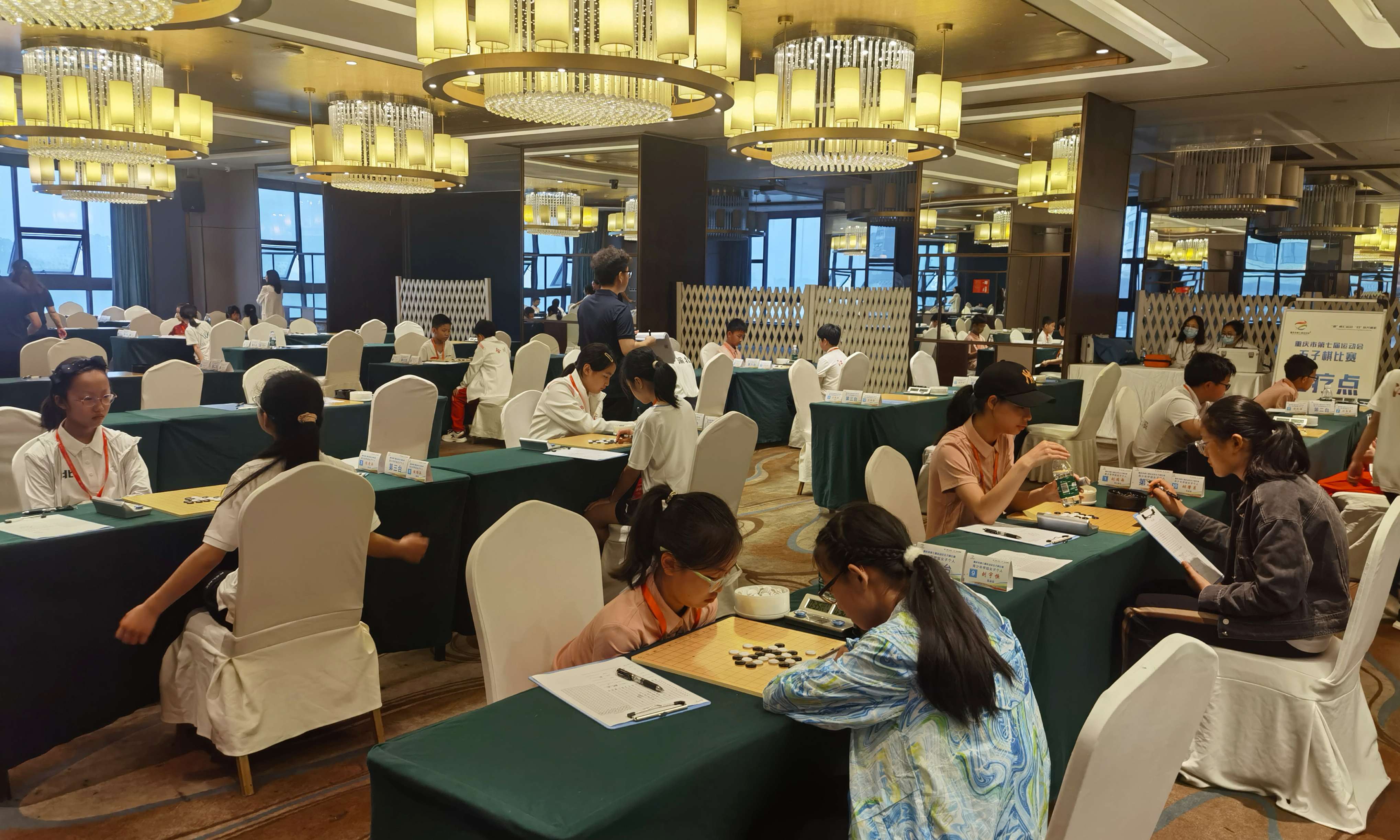 五子棋比赛现场