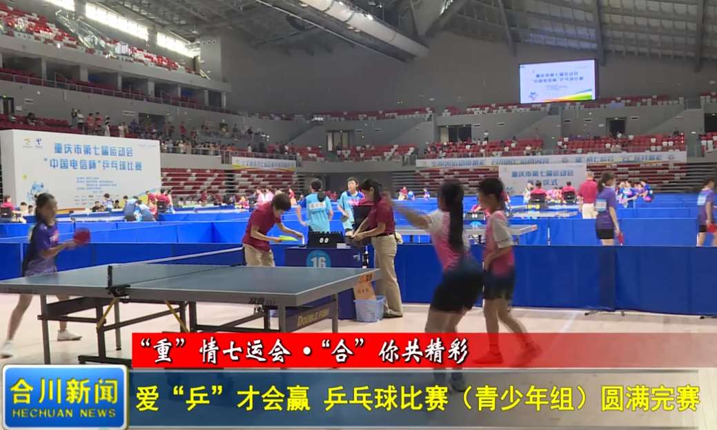 爱乒才会赢 乒乓球比赛青少年组圆满完赛