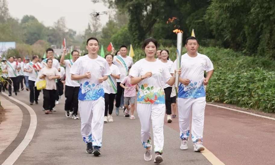 第17站开跑！市七运会线下火炬传递走进云门