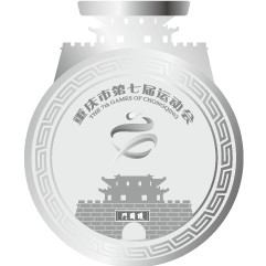 重庆市第七届运动会--银牌