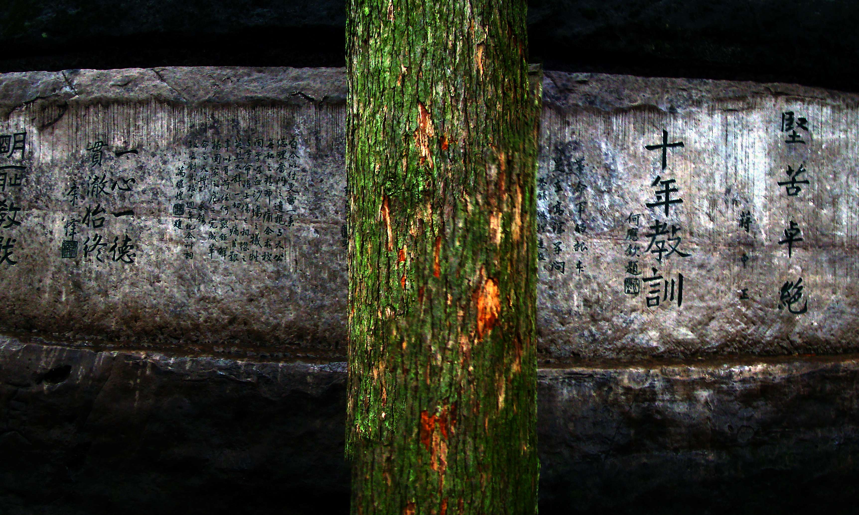 蒋中正等人题刻